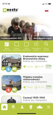 QUESTY - Wyprawy Odkrywców android App screenshot 7